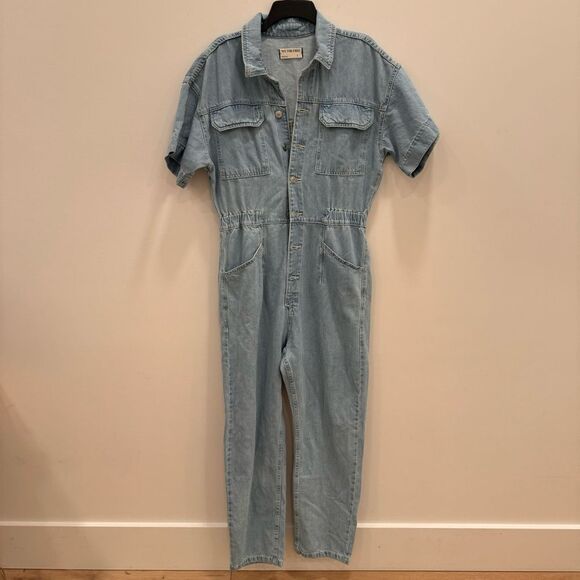 We the Free Marci Denim Jumpsuit - Picture 2 of 8